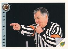 Bill Friday 1991-92 Ultimate Original Six #85 Referee Hockey