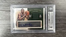 GIANNIS ANTETOKOUNMPO BGS 9 2013-14 TIMELESS TREASURES ROOKIE JERSEY AUTO RC