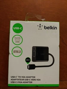 Belkin USB-C to VGA Port HDMI Adapter Projector Video Cable - Picture 1 of 2
