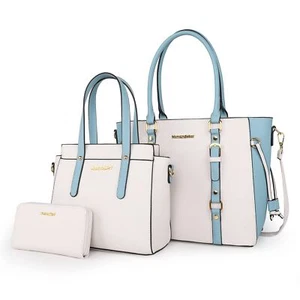 Montana West 3PCS Purses for Women Tote Bag and Wallet Set Shoulder Satchel C... - Picture 1 of 6
