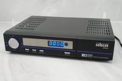 Octagon SF518 Digital DVB-S Receiver 2x CI Slots + 2 Conax Smartcard Reader - Bild 1 von 4