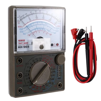 965 Analógico Multímetro Mecánico Puntero Metro Voltaje Corriente - Imagen 1 de 4