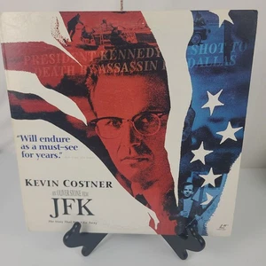 JFK Laserdisc 1991 Widescreen Edition Extended Play LD 2 Disc Set Kevin Costner - Picture 1 of 6