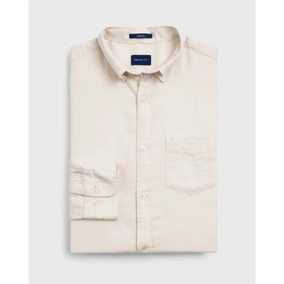 Camisa con botones de franela soplada por el viento GANT 3021330 talla M nueva con etiquetas Foto 1 de 1