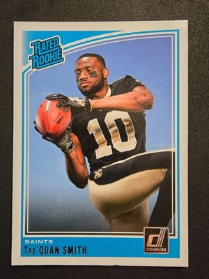 2018 Panini Donruss - Rated Rookie Tre'Quan Smith #325 (RC) - Image 1 of 2