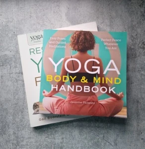 Yoga Journal Restorative Yoga for Life, Yoga Body & Mind Handbook - Book Lot 2 - Picture 1 of 7