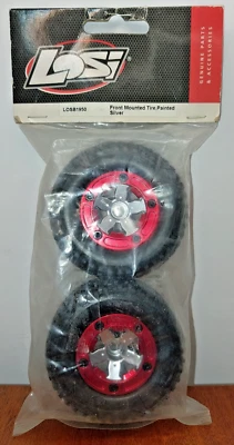 Neumáticos de montaje delantero Losi RC LOSB1950 para mini camiones SCT escala 1/16 Foto 1 de 4