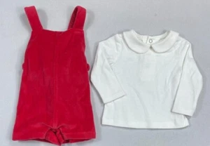 Unisex Baby Boy's Girl's Edgehill Collection Holiday Christmas Overalls Shirt - Picture 1 of 2