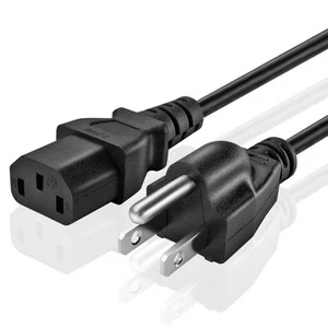 AC Power Cord Cable 6FT for ASUS Computer Monitor with Life Time Warranty - Picture 1 of 5