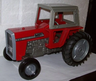 1:16 Massey-Ferguson 590 Modelo Tractor ERTL Blueprint Réplica #1106 Foto 1 de 4