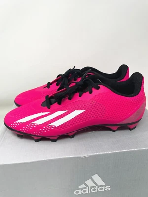 Adidas Womens 8 Speedportal Soccer Cleats Pink/White/Black Flexible Ground - Image 1 of 4