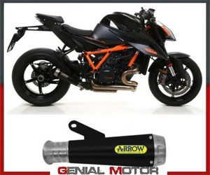 Terminale di Scarico Arrow PRO-RACE Nichrom Dark KTM 1290 SUPER DUKE R 2020 - Imagen 1 de 3