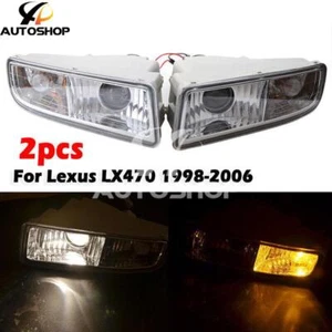 Front Bumper Fog Light For Lexus LX470 1998-2007 W/Blubs Driving Lamp LH&RH - Foto 1 di 10