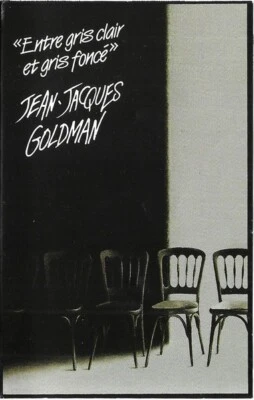 Jean-Jacques Goldman – Entre Gris Clair Et Gris Foncé, Original Europe Cassette - Image 1 of 4