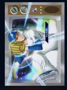 Tarjeta digital Topps Bowman Chrome Anime Rookie RC 2025 - ROKI SASAKI (Topps Bunt - Imagen 1 de 1