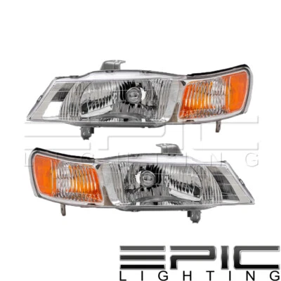 Headlight Headlamp For 1999-2004 Honda Odyssey Pair Left Right Set - Изображение 1 из 2