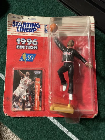 1996 Starting Lineup Alonzo Mourning Miami Heat Starting Lineup Sports Figure Cover
