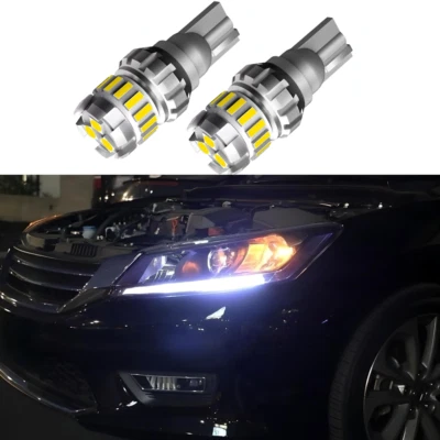 6000K Whtie LED Light Headlight Strip Bulbs For Honda Accord Sedan Coupe 2013+ - Image 1 of 4