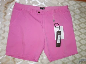 NUEVO SETENTY 100% ALGODÓN ROSA HOMBRE SHORT IT 56 US 44 - Imagen 1 de 10