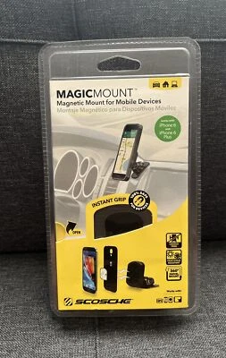 SCOSCHE MAGIC MOUNT Car Cell Phone Tablet Gps Cradle Mobile Device Holder Magnet - Image 1 of 2
