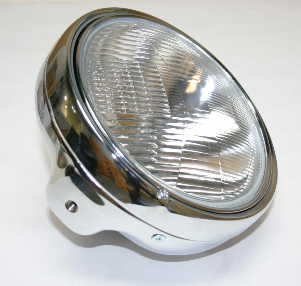 Chrome Side Mount Headlight Assembly Honda CB750 (69-78) NEW Foto 1 de 1