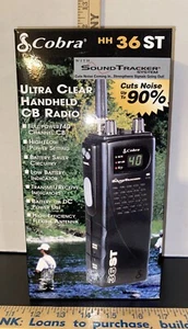 Cobra HH 36ST - Ultra Clear Handheld CB 2-Way Radio w/ Sound Tracker System - Bild 1 von 3