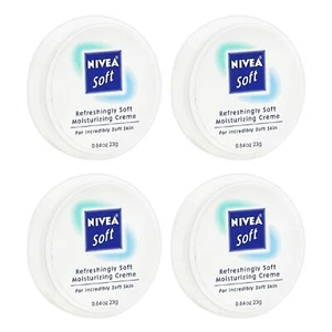 Nivea Soft, Refreshingly Soft Moisturizing Creme (0.84 Oz) (4 Pack) - Picture 1 of 1