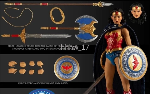 Hot Toy Wonder Woman 1984 Classic Edition 1/12 Action Figure 6'' Collection Gift Cover