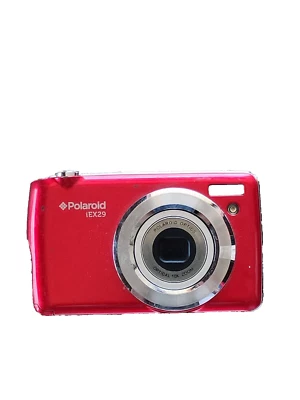 Polaroid iEX29 HD 18 MP 10X Optical Zoom 2.7” LCD Clear Digital Camera TESTED - Image 1 of 4