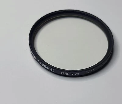 Genuine Albinar 55mm UV Ultraviolet Protection Glass Lens Filter Japan 55 mm - Image 1 of 4