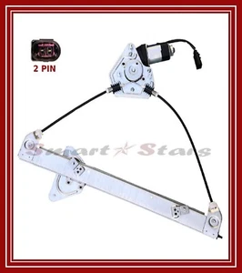 FOR VW FOX 5Z1/ 5Z3 FRONT LEFT SIDE PASSENGER WINDOW REGULATOR & 2 PIN MOTOR - Picture 1 of 2