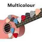 Guitar Picks Ukulele Pick 8 Color Wool Felt Pick Electric Guitar Pick Plectrums