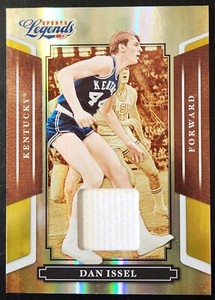 2008 Donruss Sports Legends Dan Issel Mirror Gold Jersey Swatch 17/25 Kentucky