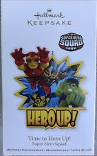 Hallmark 2011 Time to Hero Up! Ornament Super Hero Squad Marvel 