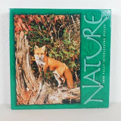 Rompecabezas Red Fox 1000 Piezas Nuevo Precintado 1999 20" x 26" Hasbro MB Nature  Foto 1 de 4