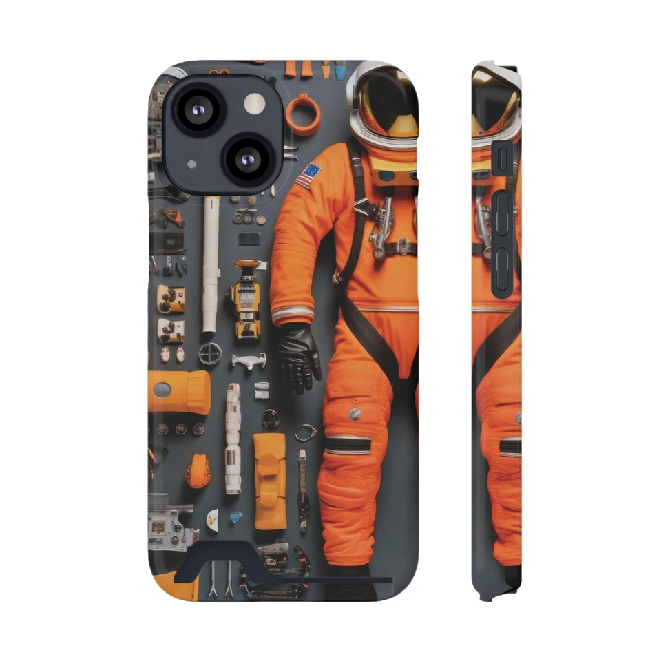 Funda para teléfono Space Explorer con tarjetero Foto 1 de 1