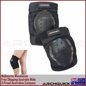 Knee Pads Skateboard Bicycle Bike Skate Scooter Cycling Protective Gear Black