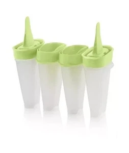 Tupperware Lollitups 4x Eismaker Stieleis Eis am Stiel Paradies EisFormen Bunt - Bild 1 von 1