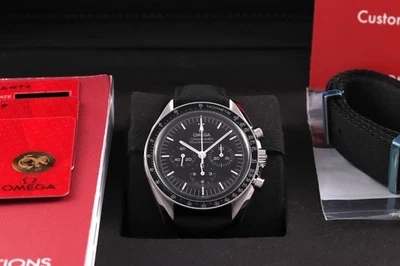 Omega Speedmaster Moonwatch Hesalite 3861 Box/Papers/Card 310.32.42.50.01.001 - Image 1 of 4