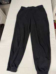 Lululemon Relaxed Jogginghose mit hohem Bund schwarz Größe 8 - Bild 1 von 7