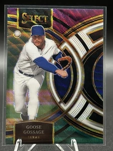 2024 Panini Select Texas Rangers Goose Gossage Premier tri-color Prizm wave SSP - Picture 1 of 2