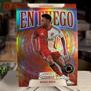 Miguel Borja 2025 Panini FIFA Club World Cup En Fuego SILVER Prizm SP ⭐️MINT - Bild 1 von 3