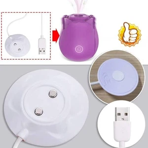 Rose Vibrator Accessor ies Usb Dock Type Charging Cable For House Computer - Photo 1 sur 11
