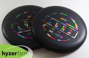 Discraft BRAND NEW *PAIR* MCBETH BLACK BLEND LUNA's 172.8g Each Hyzer Farm J24 - Picture 1 of 3