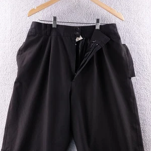 Zero Restriction Gore-Tex Mens M Black Pleated Cargo Pants Waterproof Outdoor - Picture 1 of 8