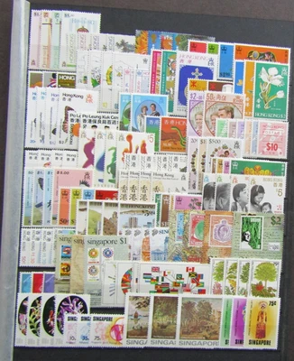 HONG KONG/SINGAPORE - FINE COLLECTION OF 50+ MODERN MNH SETS/SHEETS & BOOKLETS - Image 1 of 3