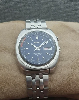 RELOJ SEIKO BELL-MATIC 4006-6031 ALARMA AUTOMÁTICA VINTAGE AÑOS 70 RARO 17J JAPÓN. Foto 1 de 4