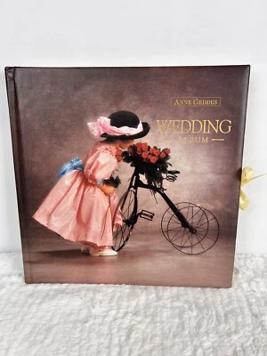 Libro álbum de bodas vintage de Anne Geddes 1997 nuevo sin etiquetas ¡HERMOSO! Foto 1 de 4