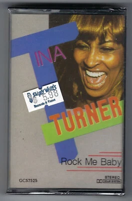 CASSETTE - TINA TURNER - Rock Me Baby - New Sealed Cassette TAPE Foto 1 de 2
