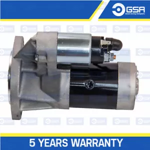 STARTER MOTOR FIT NISSAN NAVARA D21 D22 DIESEL TD25 2.5L TD27 2.7L 3.0L ZD30DDT - Picture 1 of 5